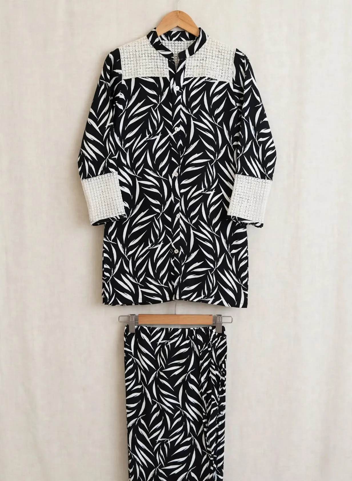 Black printed 